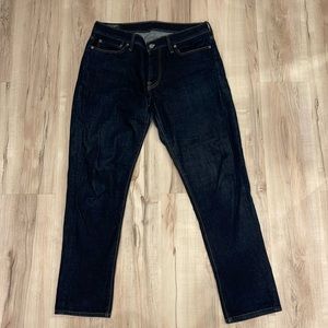 Abercrombie & Fitch jeans dark rinse winter size men’s 32x32 athletic slim fit